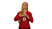 Angry Wisconsin Volleyball Sticker by Wisconsin Badgers