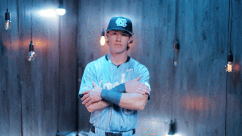 University Of North Carolina Baseball GIF by UNC Tar Heels