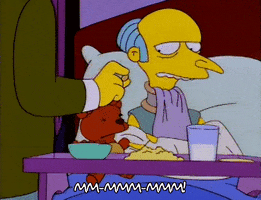 Season 7 Eating GIF by The Simpsons