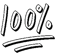 One Hundred Yes Sticker