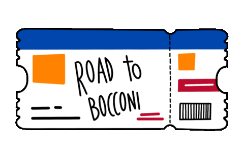 Travel Sticker by Bocconi University