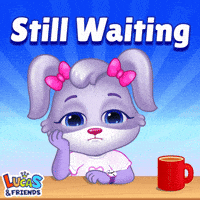 Hurry Up Waiting GIF by Lucas and Friends by RV AppStudios