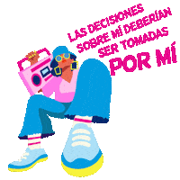 Spanish Latina Sticker by INTO ACTION