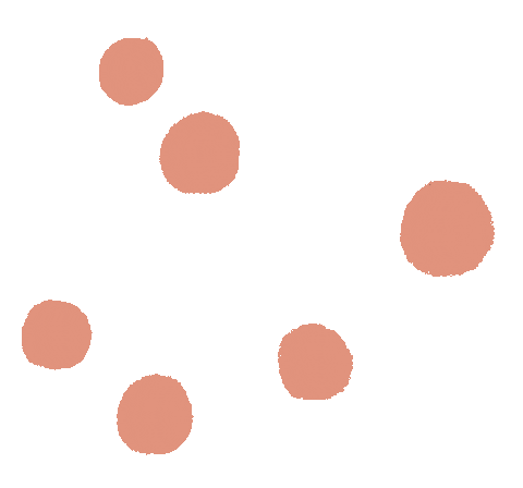 Face Dots Sticker by mitliebegemacht