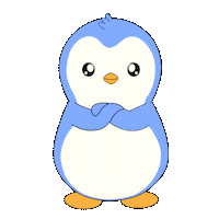 Plotting Big Brain Sticker by Pudgy Penguins