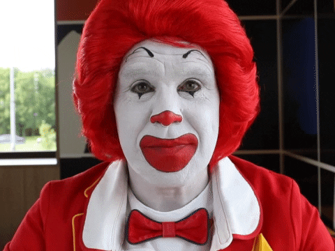 Ronald Mcdonald Reaction GIF by McDonald's CZ/SK