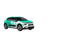 driboapp l coche profesor autoescuela Sticker