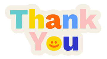 Thank U Sticker by Nice To Meet You Studio
