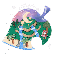 Animal Crossing Stars Sticker