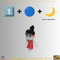 Blue Moon Night GIF by Zhotcita