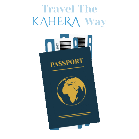 KaheraGlobal travel holiday vacation luxury Sticker