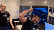 RauteMusik festival live radio studio GIF