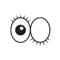 main character wink Sticker by aritzia