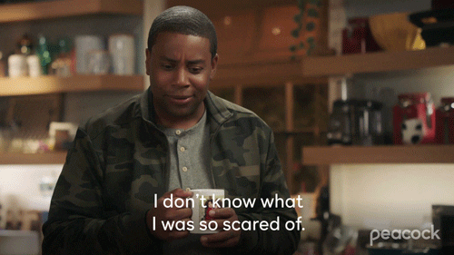 Scared Kenan Thompson GIF by PeacockTV