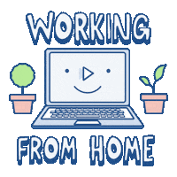 Work From Home Sticker by SproutVideo