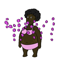 bhlounge bodyacceptance fatliberation bhlounge bodyliberation Sticker