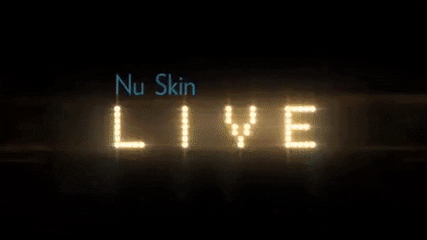 nuskin giphygifmaker live pretty watercolor GIF