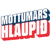 Mottumars Sticker by TVIST auglýsingastofa
