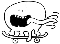 Dance Monster Sticker by Dopple