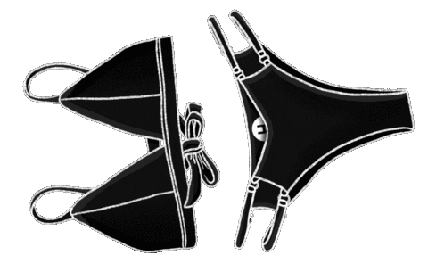 Swimwear Swimsuit Sticker by HanaJana