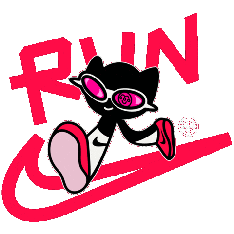 Nike Running Bangkok Sticker by Nike