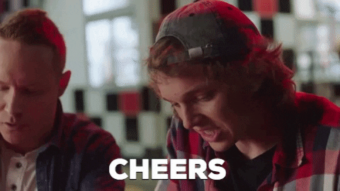 Cheers Burger GIF by Checkers & Rally's
