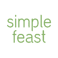 SimpleFeast food hungry for change simple feast Sticker