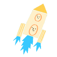 Space Star Sticker by Halcyon Nights