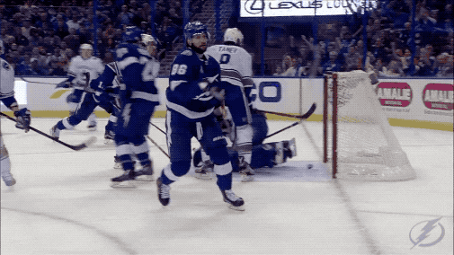 nikita kucherov smile GIF by Tampa Bay Lightning