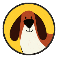 Hound Dog Sticker by Real Reason for Pets