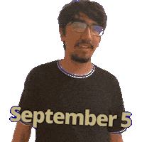 September 5 Sticker
