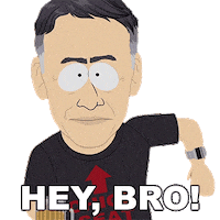 Hey Bro Sticker by South Park