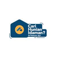pinhome_id home house property rumah Sticker