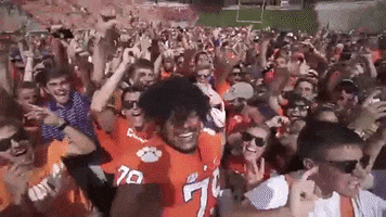 Ncaa Football GIF by Clemson Tigers