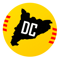 descobreix dc catalunya catalonia msubirats Sticker