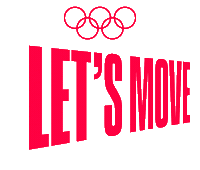Letsmove Sticker by Olympics