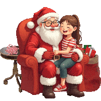Santa Claus Sticker