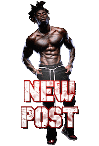 Black Man Workout Sticker by ShowTimeGP