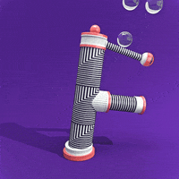 elmotionlab animation bubble f bubbles GIF