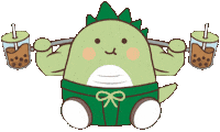 Gym Bobo Sticker by Bobocha Bubble Tea Shop