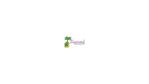 Palm Tree Trap Sticker by Trapical House Party
