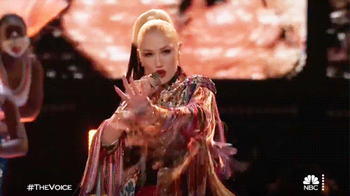 Gwen Stefani Singing GIF by The Voice