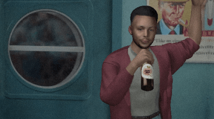 sad stephen curry GIF by Morphin
