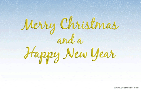 Merry Christmas GIF by Ecard Mint