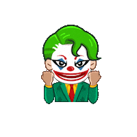 The Joker Sticker by PPPokerglobal