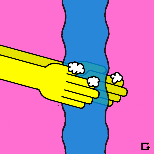 Wash Hands GIF by gifnews