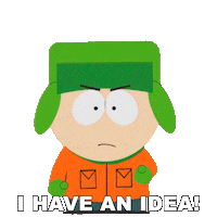 Kyle Broflovski Idea Sticker by South Park