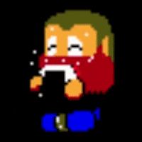 Hungry Alex Kidd GIF by LLIMOO