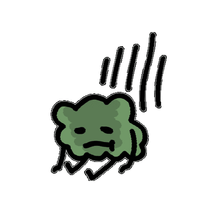 TurleyTurley giphygifmaker character depression 캐릭터 Sticker