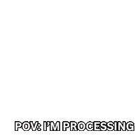 Confused Loading Sticker by Ashwin Gane